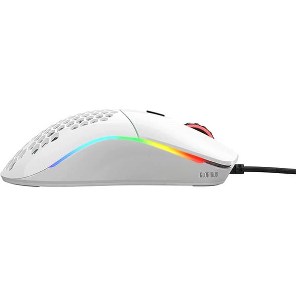 Glorious Model O Minus Glossy White Gaming Mouse