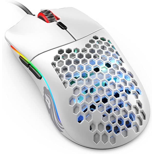 Glorious Model O Minus Matte White Gaming Mouse