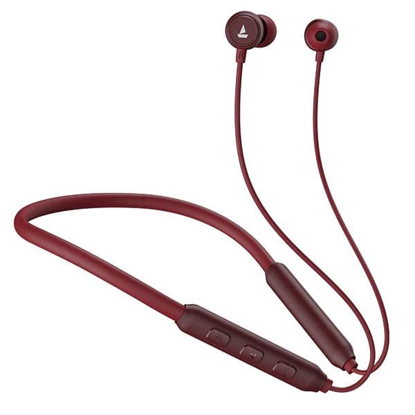 boAt Rockerz 195 Pro Earphone (Maroon Maverick)