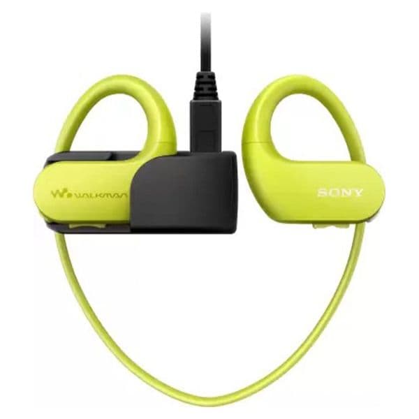 Sony NW-WS413 Waterproof and Dustproof Walkman (Lime Green)