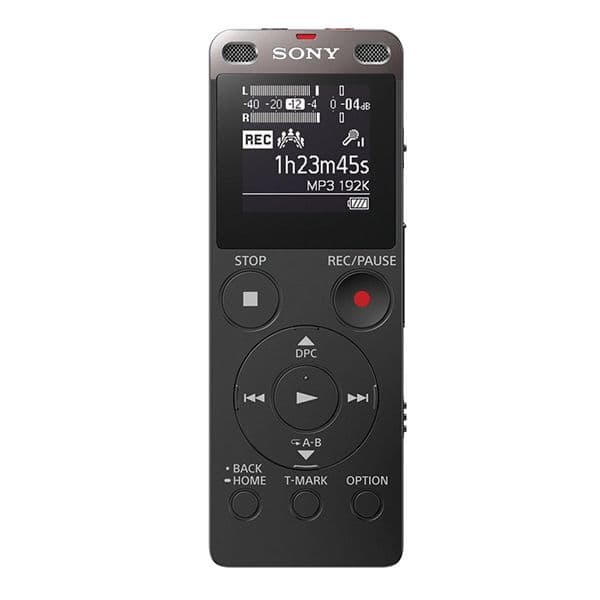 Sony ICD-UX560F Digital Voice Recorder with Built-in USB (Black)
