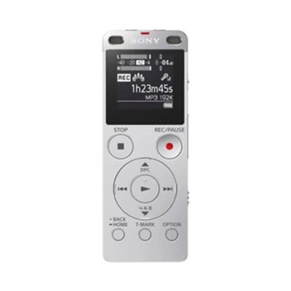 Sony ICD-UX560F Digital Voice Recorder with Built-in USB (White)