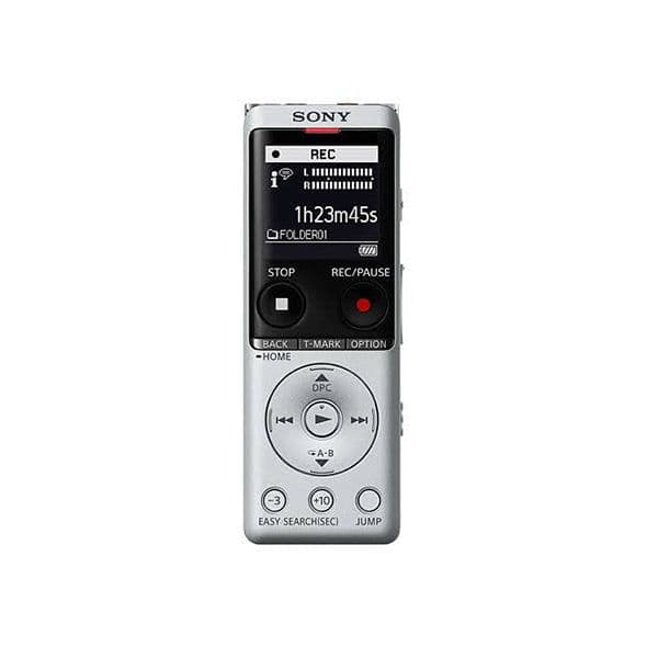 Sony ICD-UX570F 4GB Memory Light Weight Voice Recorder (White)