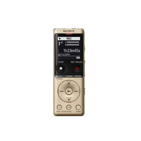 Sony ICD-UX570F Light Weight Voice Recorder 4GB Memory (Gold)