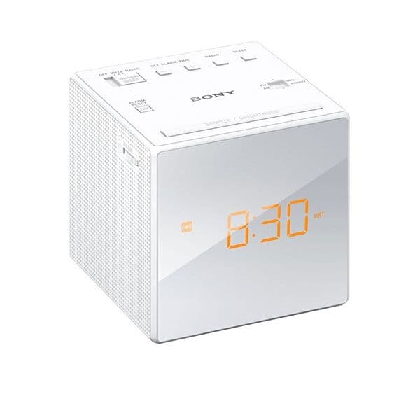 Sony ICF-C1 FM/AM Clock Radio (White)