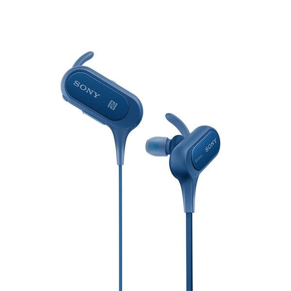 Sony Extra Bass MDR-XB50BS in-Ear Active Sports Wireless Headphones (Blue)