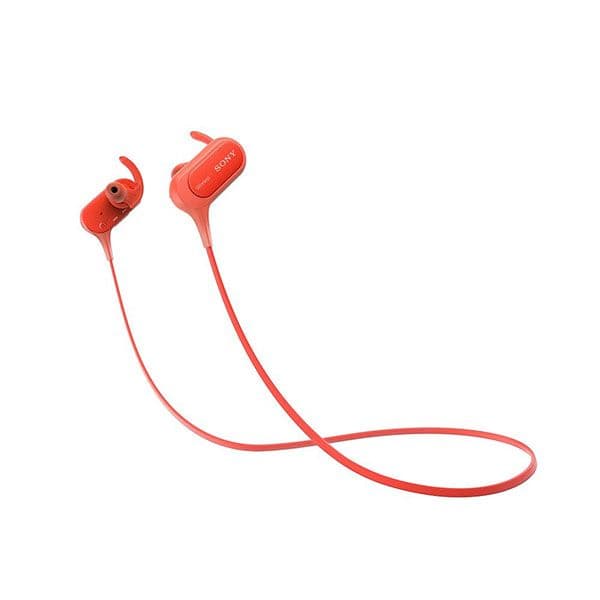 Sony Extra Bass MDR-XB50BS in-Ear Active Sports Wireless Headphones (Red)
