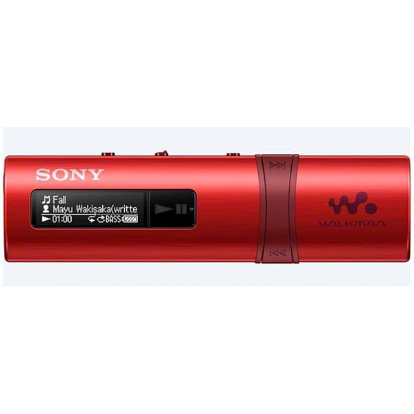 Sony NWZ-B183F Walkman 4GB Digital Music Player with FM (Red)