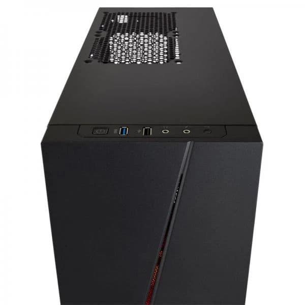 Corsair Spec-05 RED LED Mid-Tower Gaming Case (Black)
