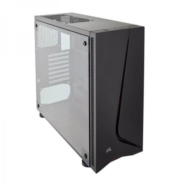 Corsair Spec-05 RED LED Mid-Tower Gaming Case (Black)