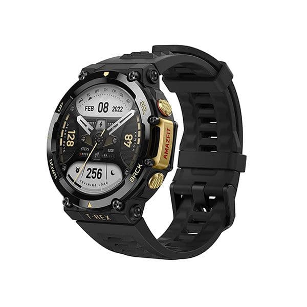 Amazfit T-Rex 2 Premium Multisport GPS Sports Watch Astro Black Gold