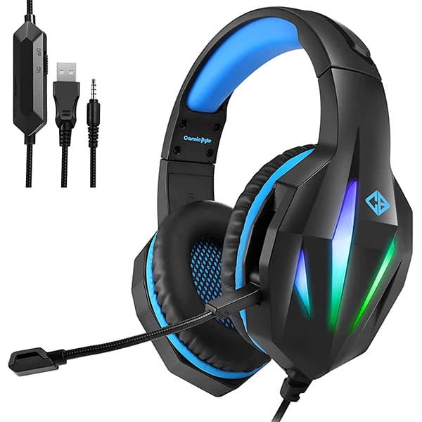Cosmic Byte Uranus RGB Gaming Headset Fathom Blue