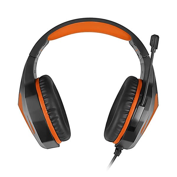Cosmic Byte Uranus RGB Gaming Headset Orange Demon