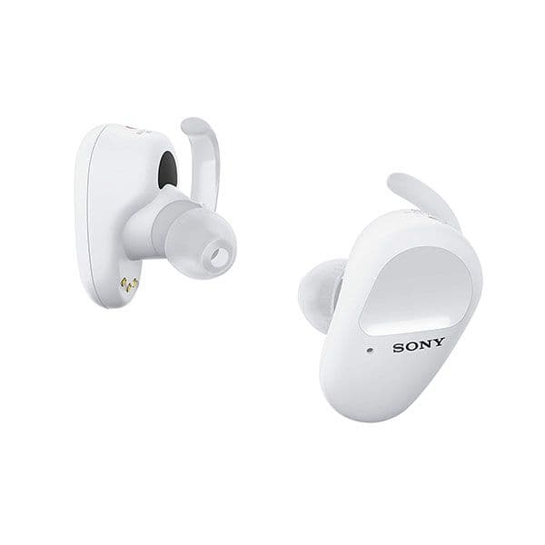 Sony WF-SP800N Bluetooth Truly Wireless in Ear Earbuds with Mic (White)