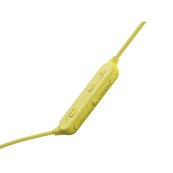 Sony SP600N Wireless Noise Canceling Sports in-Ear Headphones (Yellow)