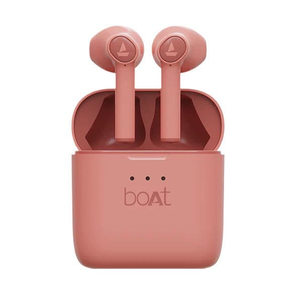 boAt Airdopes 138 TWS Earphone (Light pink)