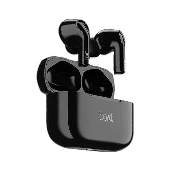 boAt Airdopes 161 Wireless Earbuds, Black