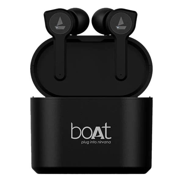 boAt Airdopes 408 TWS Earphone (Black)