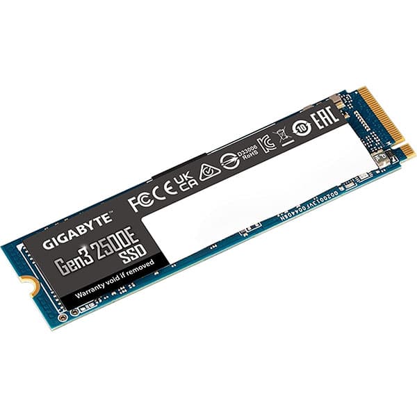 Gigabyte Gen3 2500E SSD 500GB NVMe M.2 Internal Solid State Hard Drive