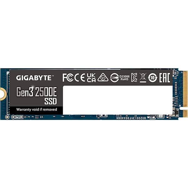 Gigabyte Gen3 2500E SSD 500GB NVMe M.2 Internal Solid State Hard Drive