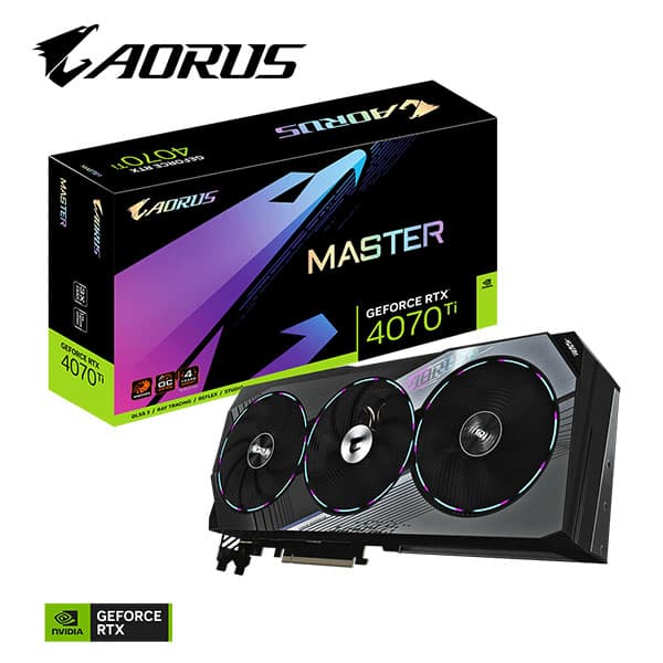 Gigabyte AORUS GeForce RTX 4070 Ti MASTER 12G Graphic Card