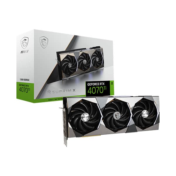 MSI GeForce RTX 4070 Ti SUPRIM X 12GB Graphic Card