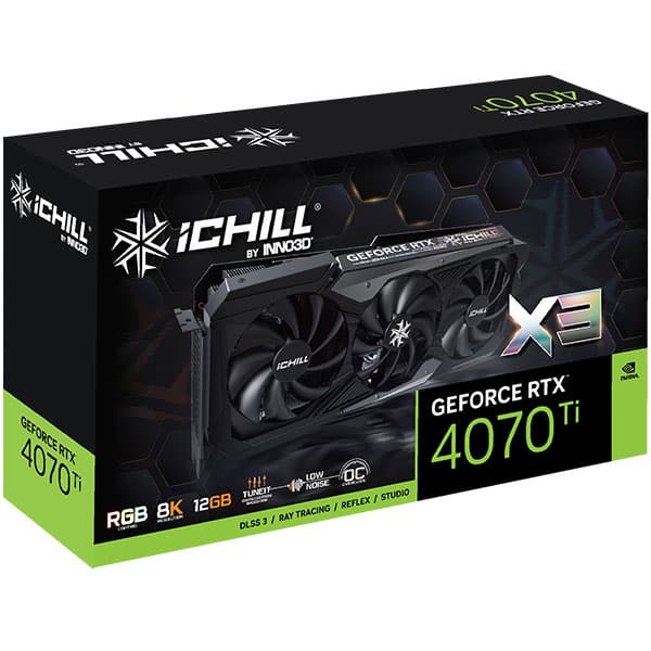 INNO3D GEFORCE RTX 4070 Ti ICHILL X3