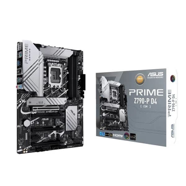 Asus PRIME Z790-P D4 CSM Intel Motherboard Supports Intel 12th, 13th & 14th Gen Processors