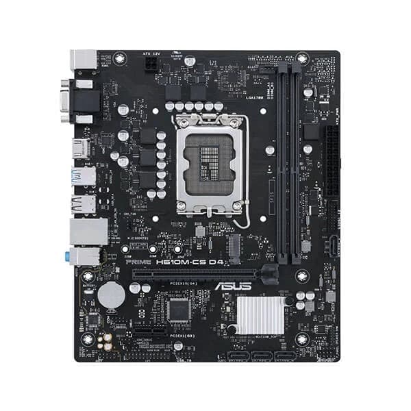 Asus Prime H610M-CS D4 Intel Motherboard Supports Intel 12th, 13th & 14th Gen Processors