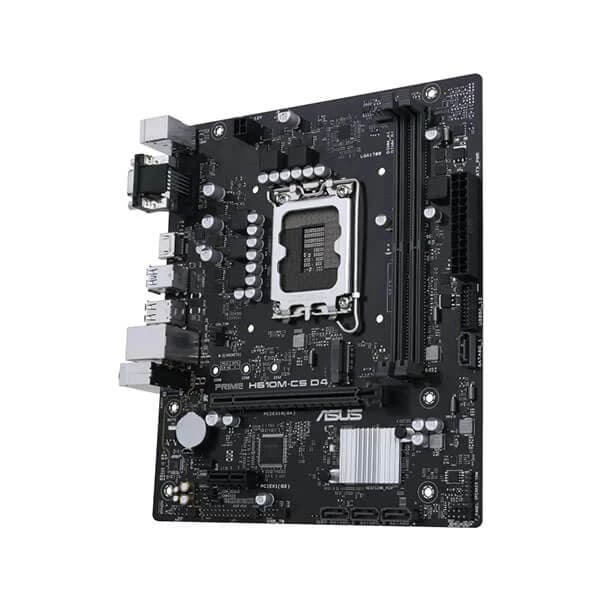 Asus Prime H610M-CS D4 Intel Motherboard Supports Intel 12th, 13th & 14th Gen Processors