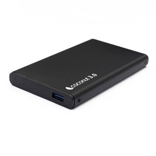 Coconut SC09 2.5" HDD USB 3.0 Strong Metal Body Sata Case free Type C OTG (upto 6TB HDD)