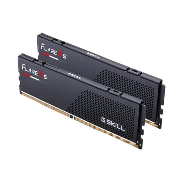 G.Skill Flare X5 32GB (16GBx2) DDR5 6000MHz CL30 Desktop Ram (Matte Black) (F5-6000J3038F16GX2-FX5)
