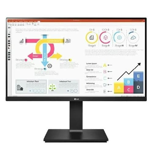 LG 24QP750 23.8'' QHD IPS Monitor with Daisy Chain and USB Type-C™
