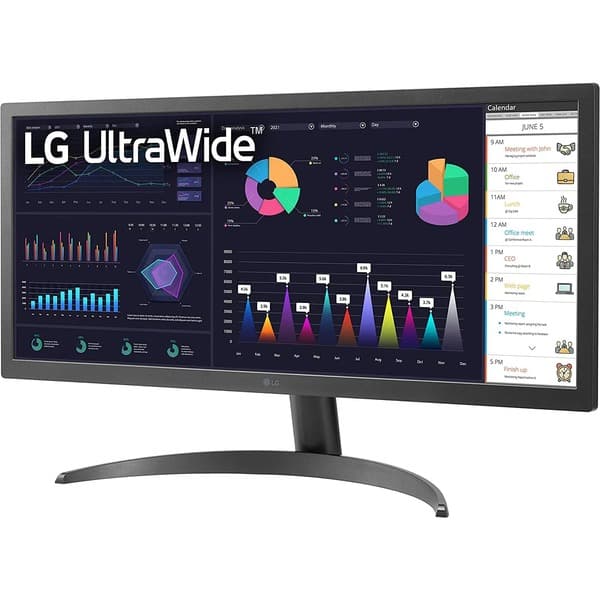 LG 26WQ500 26” UltraWide FHD HDR10 IPS Monitor with AMD FreeSync™