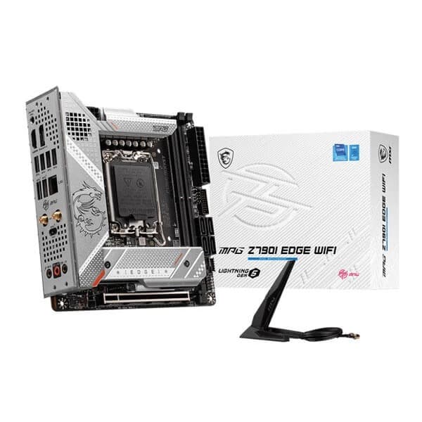MSI MPG Z790I Edge WIFI Intel Motherboard Supports Intel 12th , 13th & 14th Gen Processors