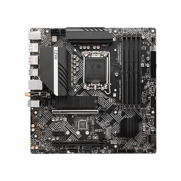 MSI PRO B660M-A WIFI Intel Motherboard Supports Intel 12th , 13th & 14th Gen Processors