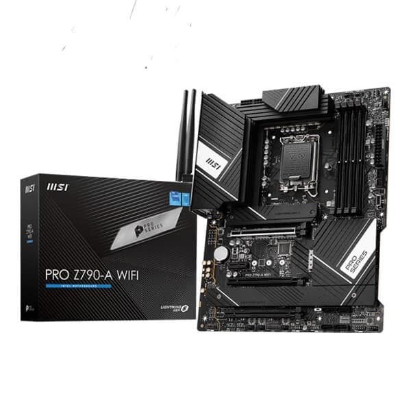 MSI Pro Z790-A WIFI Intel Motherboard Supports Intel 12th , 13th & 14th Gen Processors