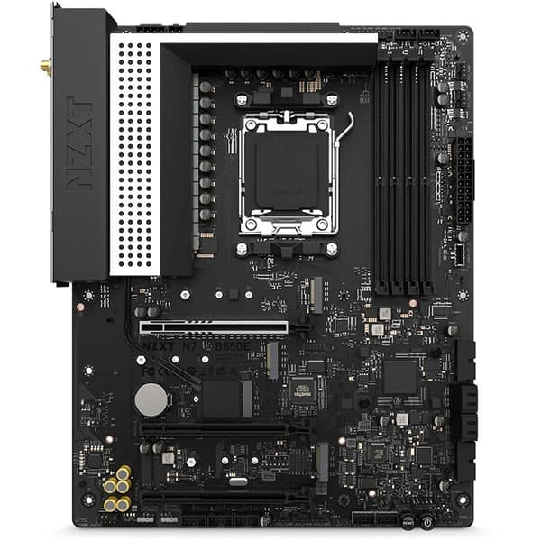 Nzxt N7 B650e Amd B650 Am5 Atx Motherboard (White)