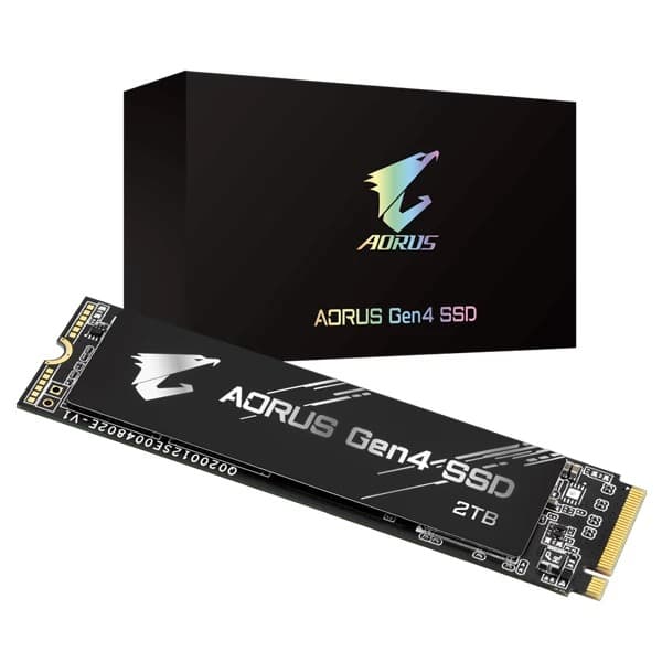 Gigabyte Aorus 2TB AG42TB M.2 NVMe Gen4 Internal Solid State Drive