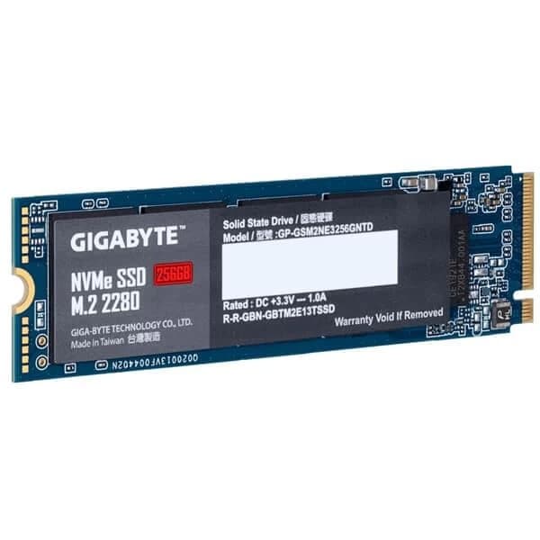 GIGABYTE NVME 256GB M.2 Gen3 Internal Solid State Drive