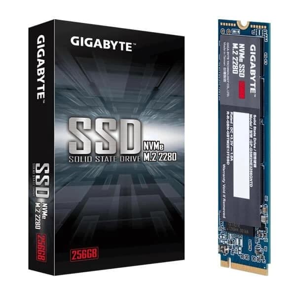 GIGABYTE NVME 256GB M.2 Gen3 Internal Solid State Drive
