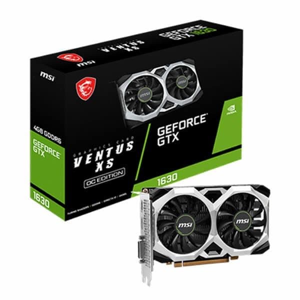 MSI GTX 1630 Ventus XS OC 4GB Gaming Graphics Card