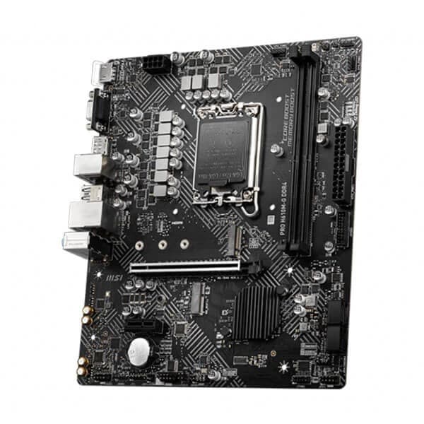 MSI Pro H610M-G DDR4 Intel Motherboard Supports Intel 12th , 13th & 14th Gen Processors