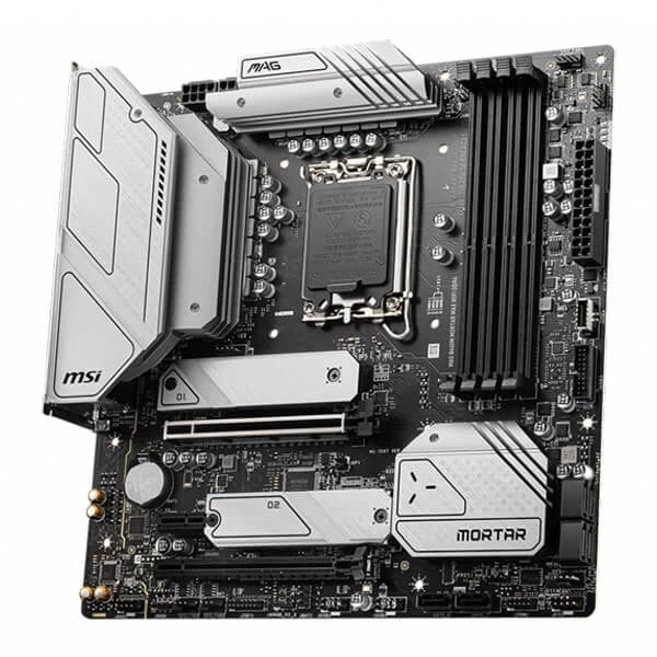 MSI MAG B660M Mortar MAX WIFI DDR4 Intel Motherboard Supports Intel 12th , 13th & 14th Gen Processors