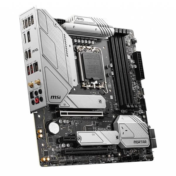 MSI MAG B660M Mortar MAX WIFI DDR4 Intel Motherboard Supports Intel 12th , 13th & 14th Gen Processors