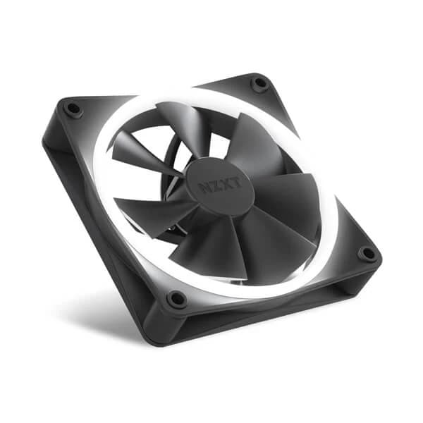 NZXT F120 RGB Duo Black - 120mm PWM RGB Cabinet Fan (Triple Pack)