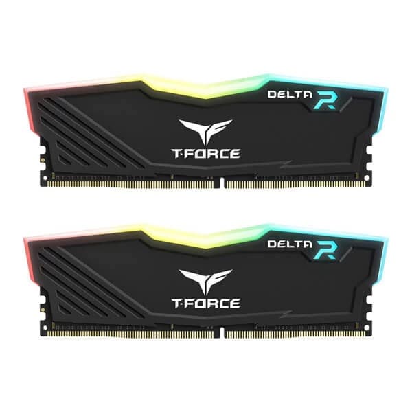 TeamGroup T-Force Delta RGB 32GB (16GBx2) DDR4 Ram 3600Mhz Black
