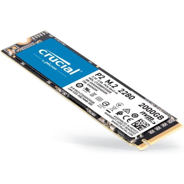 Crucial P2 2TB 3D NAND NVMe PCIe M.2 SSD