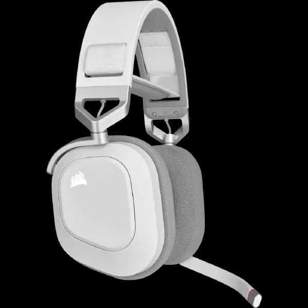 Corsair HS80 RGB USB WIRELESS Gaming Headset (White)