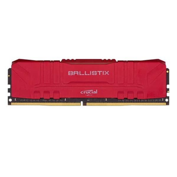 Crucial Ballistix 16GB DDR4-3000 Desktop Gaming Memory (Red) BL16G30C15U4R